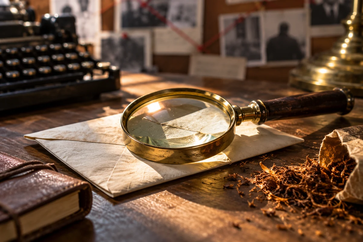 Loupe et indices, méthode d’observation de Sherlock Holmes